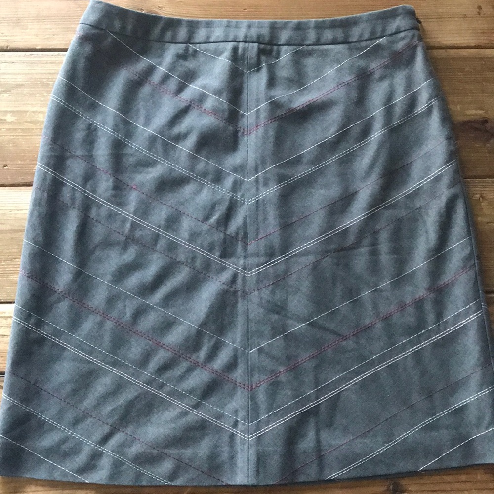 Ann Taylor chevron skirt 10P